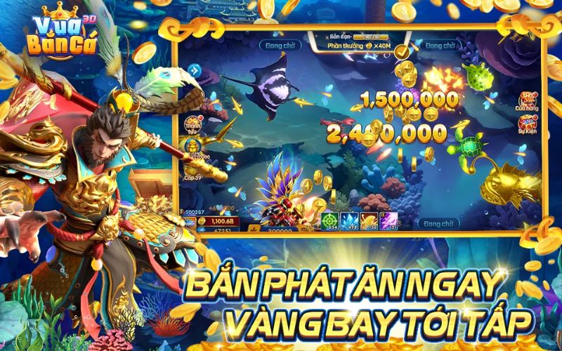 bắn cá 999 gameplay săn thưởng hấp dẫn