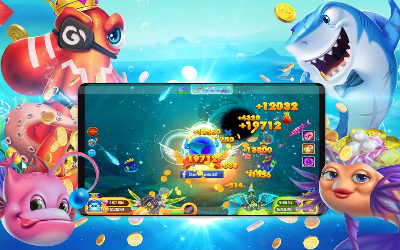 bắn cá phát lộc gameplay săn thưởng hấp dẫn
